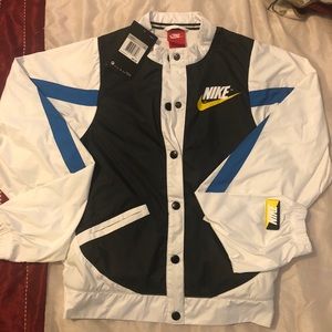 nike skirt and jacket set
